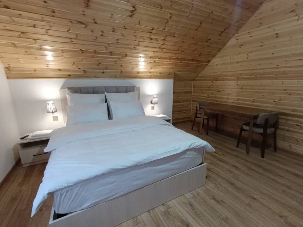 Qafqaz A-Frame Sheki – 3-bedroom, 2-bathroom cozy A-Frame rental with nature view - photo 11