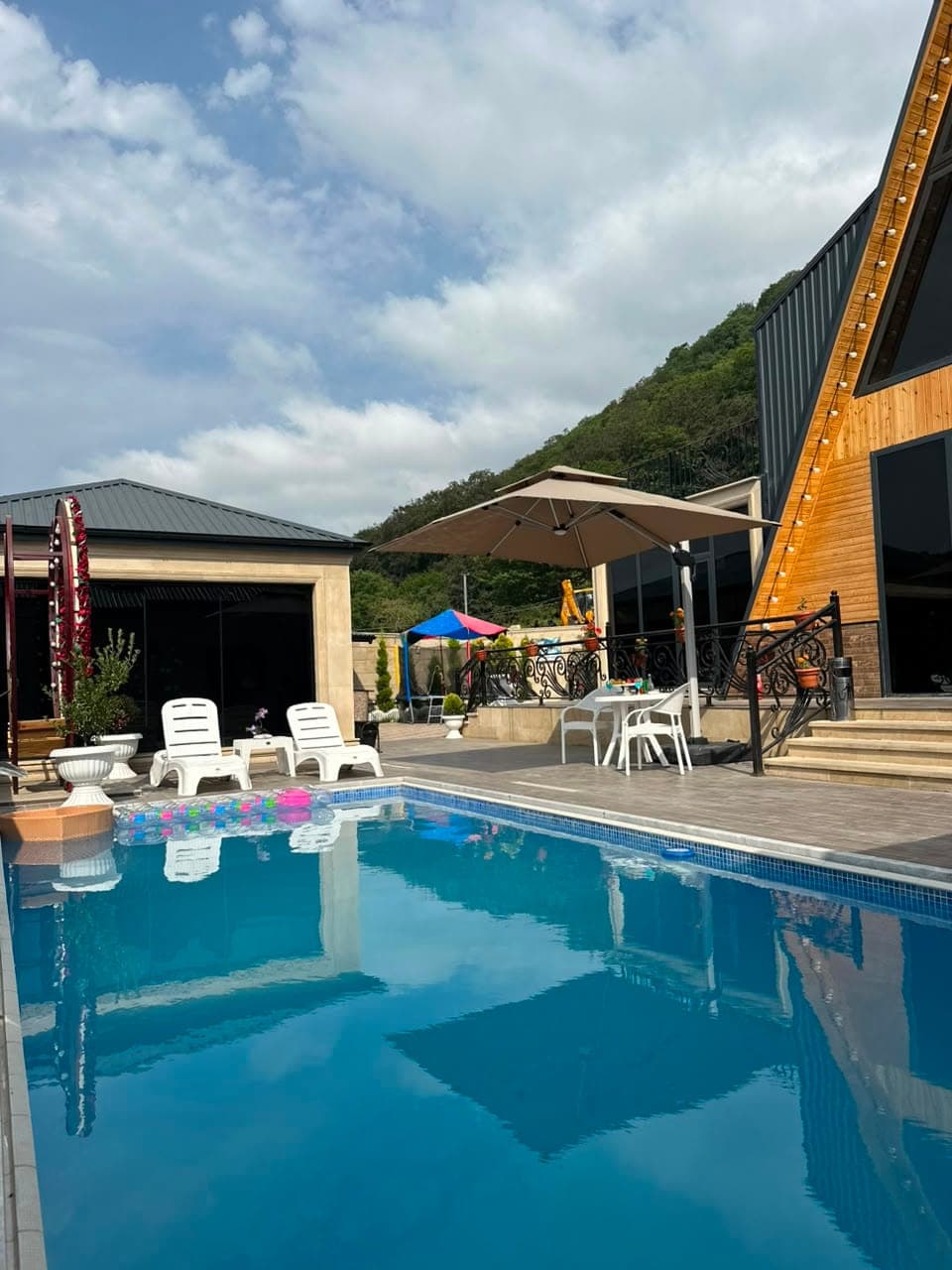 My Home Quba — İsti Hovuzlu A-Frame Villa