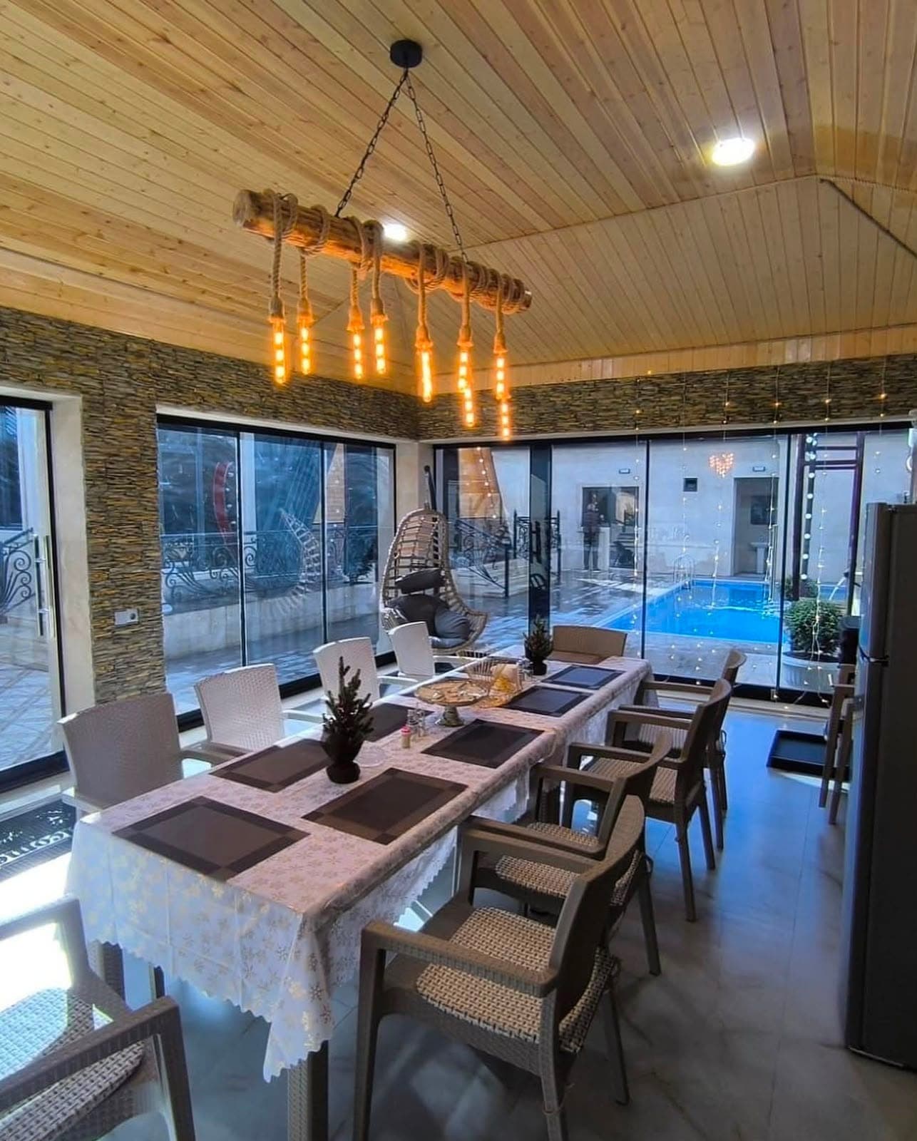 My Home Quba — İsti Hovuzlu A-Frame Villa