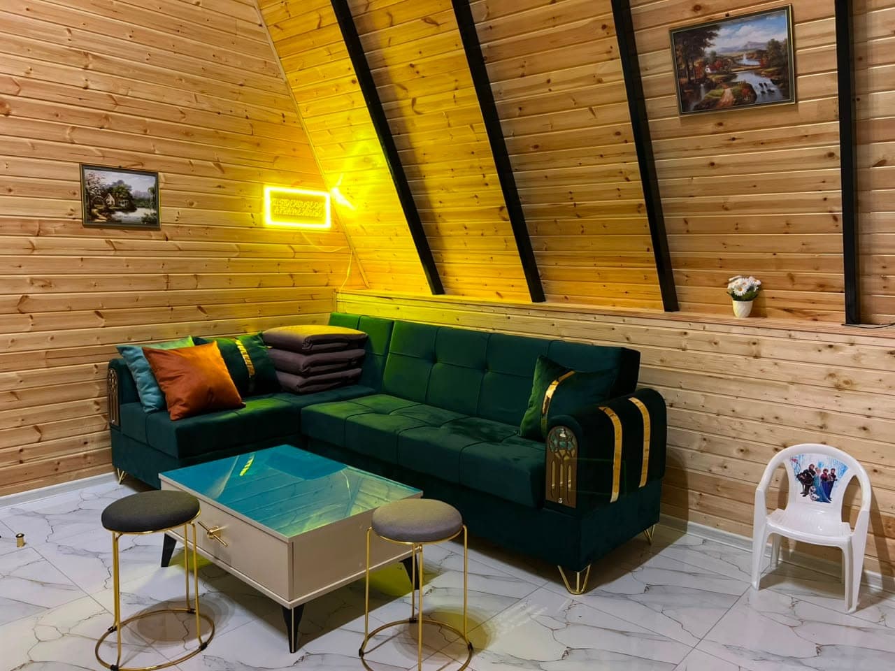 Hillside House Qax | A-Frame Villa