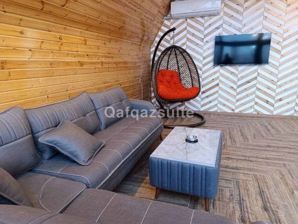 Qafqaz A-Frame Sheki – 3-bedroom, 2-bathroom cozy A-Frame rental with nature view - photo 5