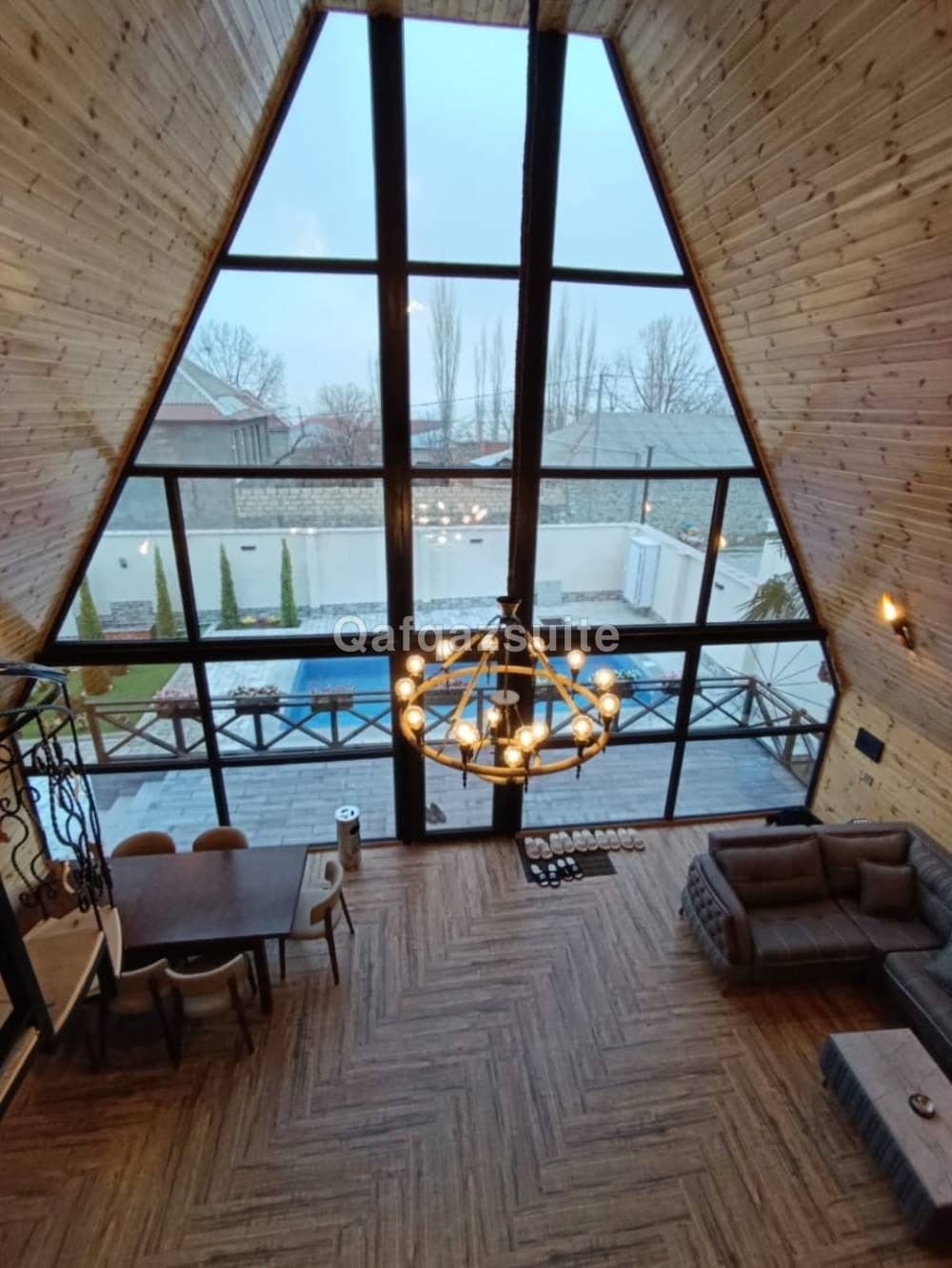 Qafqaz A-Frame Sheki – 3-bedroom, 2-bathroom cozy A-Frame rental with nature view - photo 14