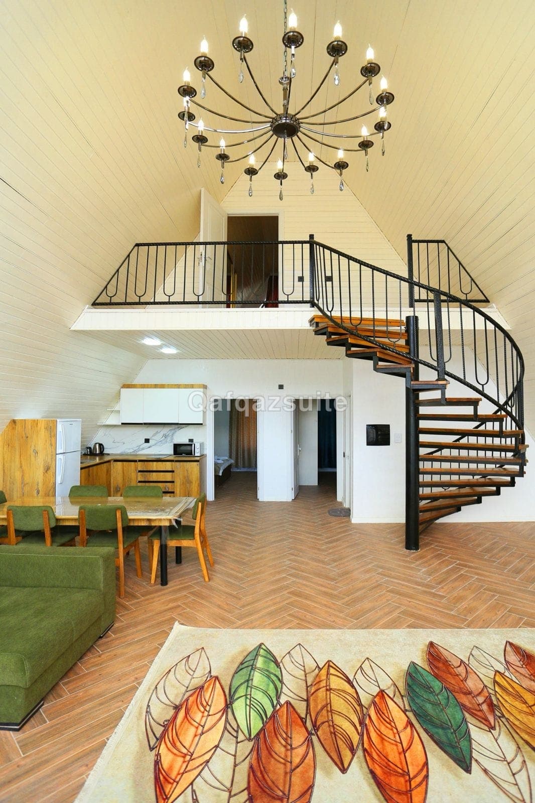 كوخ Quba Harmoniya A-Frame — فيلا للإيجار في قوبا