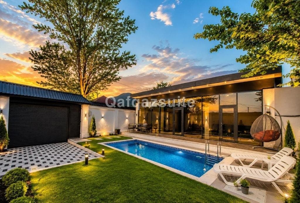 Qafqaz Four Season Villa — فيلا عصرية للإيجار في وسط غابالا
