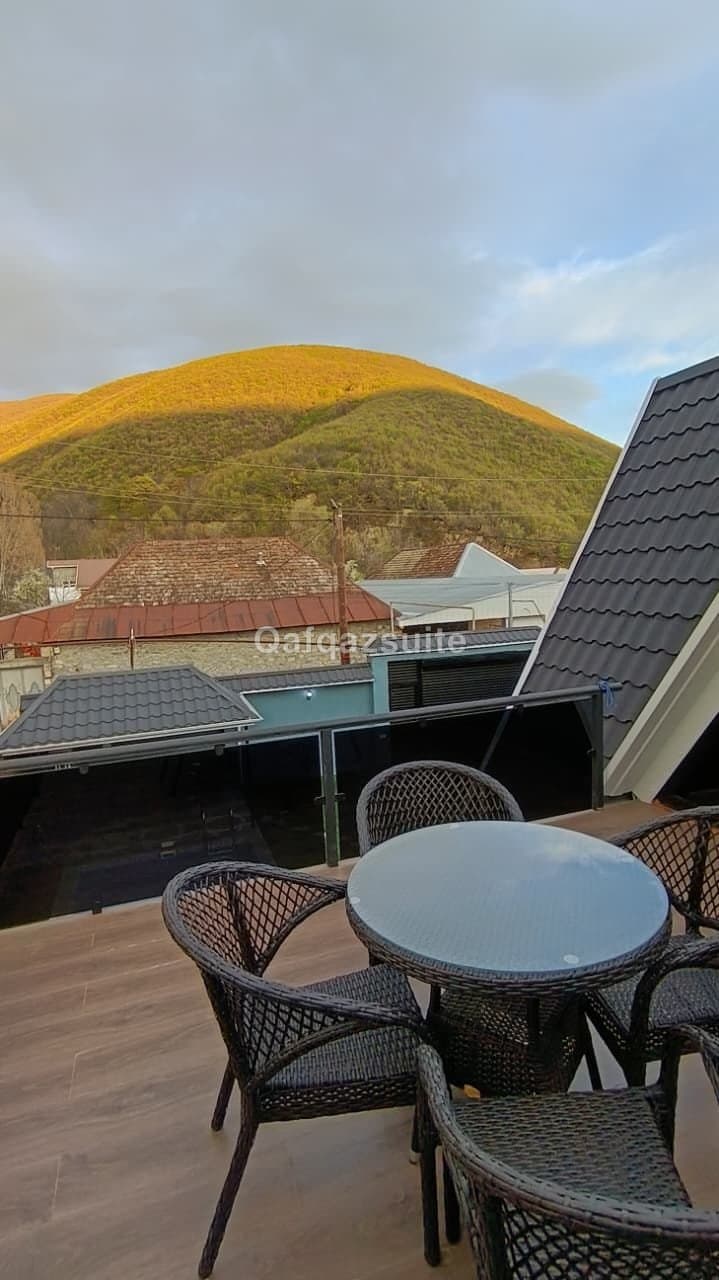 Villa Rent Sheki | Forest Peak A-Frame with Heated Pool | Seki Booking