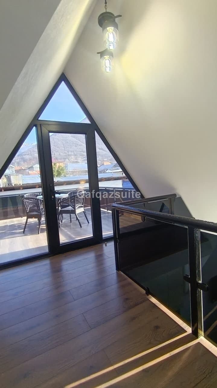 Villa Rent Sheki | Forest Peak A-Frame with Heated Pool | Seki Booking
