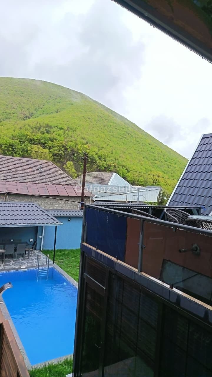 Villa Rent Sheki | Forest Peak A-Frame with Heated Pool | Seki Booking