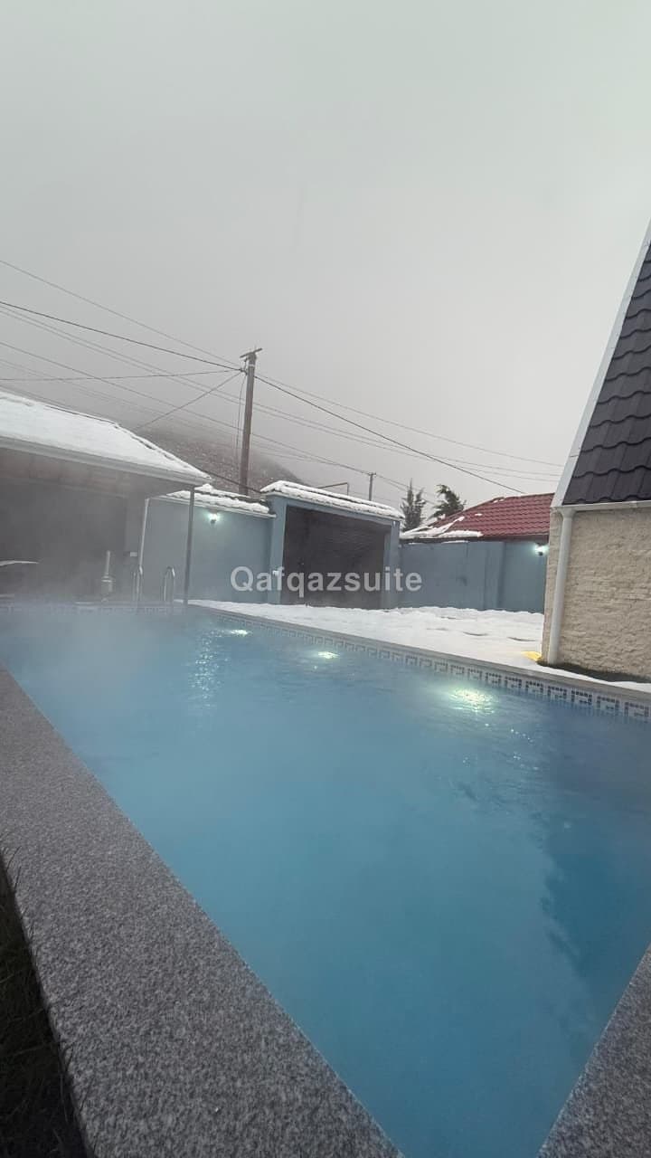 Villa Rent Sheki | Forest Peak A-Frame with Heated Pool | Seki Booking