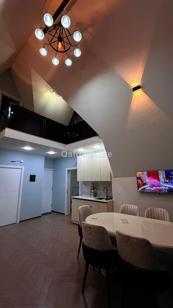 Villa Rent Sheki | Forest Peak A-Frame with Heated Pool | Seki Booking