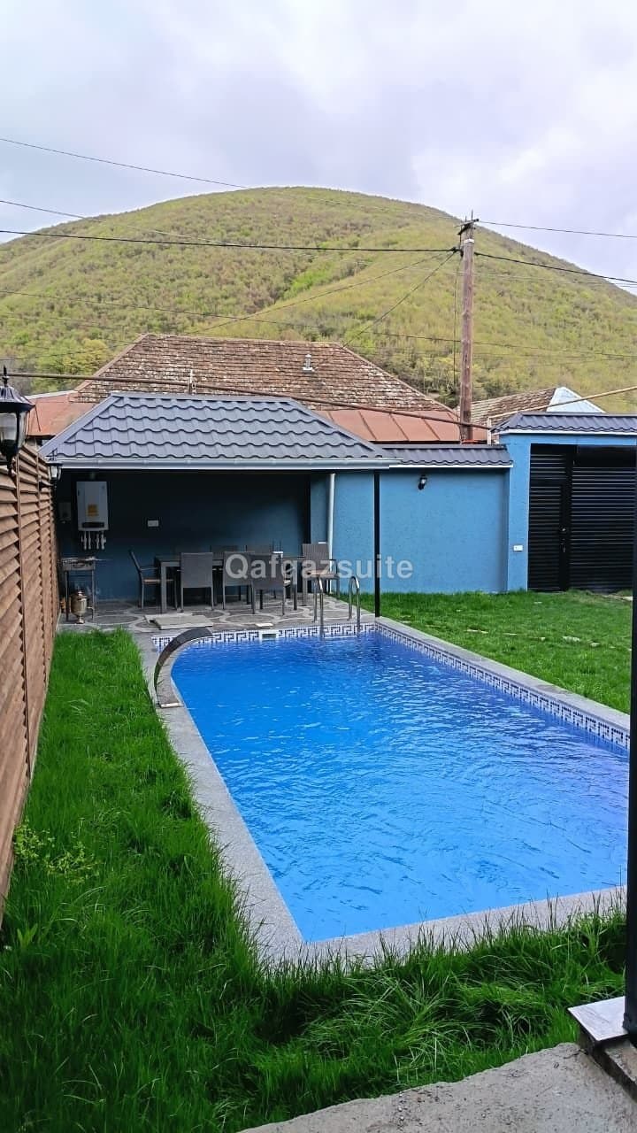 Villa Rent Sheki | Forest Peak A-Frame with Heated Pool | Seki Booking