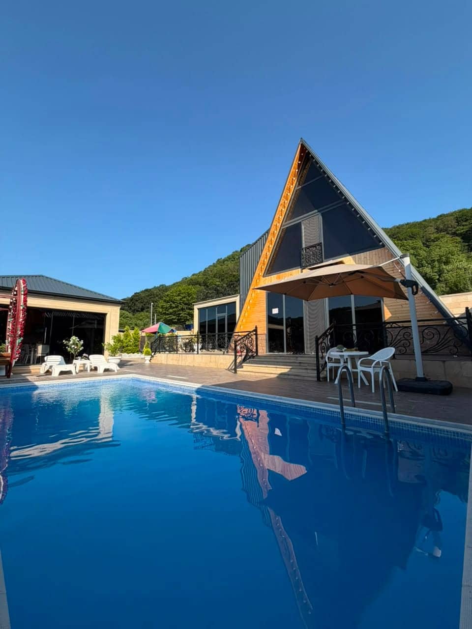 My Home Quba — İsti Hovuzlu A-Frame Villa